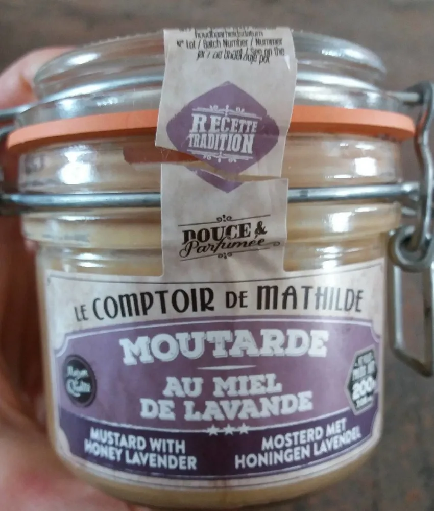 Moutarde au miel de lavande