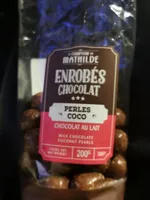 Noisette enrobée_Chocolat lait poudre de noix de coco