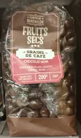 Grains de café enrobé de chocolat noir