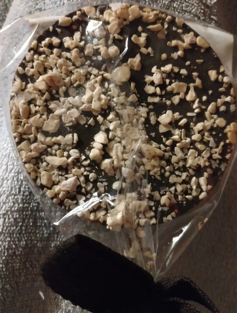 Sucette noir nougat de Montélimar