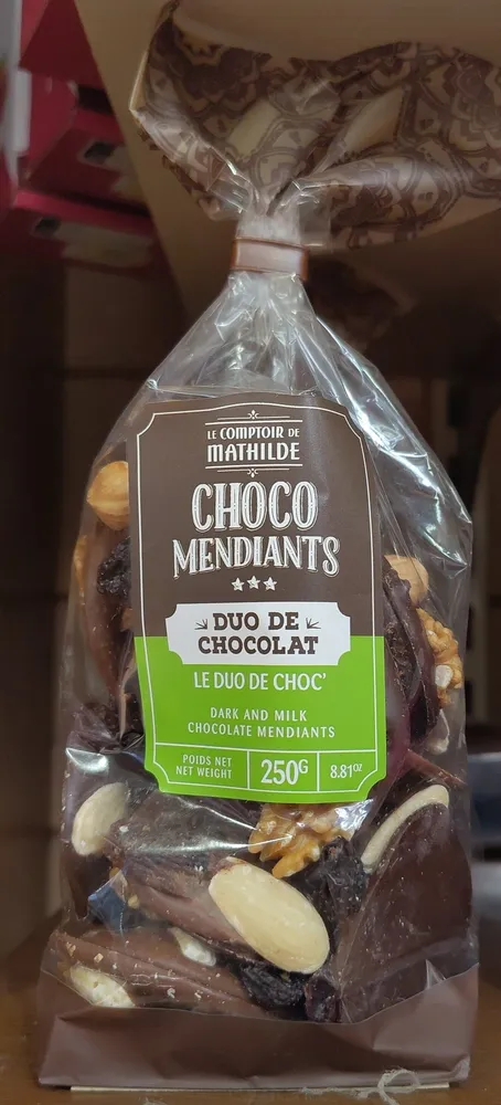 Mendiants de Mathilde -Duo de chocolats