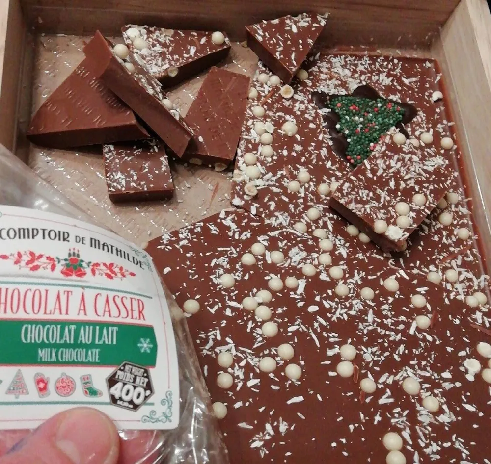 Chocolat à Casser Lait Noël