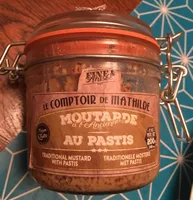 Moutarde a l ancienne au Pastis