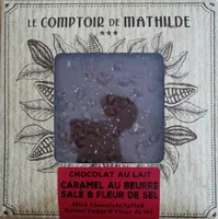 Chocolat au lait Caramel& Fleur de sel