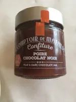 Confiture poire chocolat noir