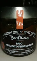 Confiture duo Abricot-Framboise