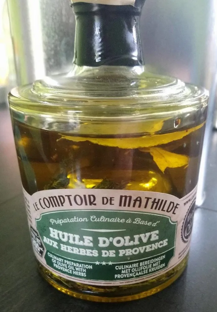 Huile d'olive aux herbes de Provence