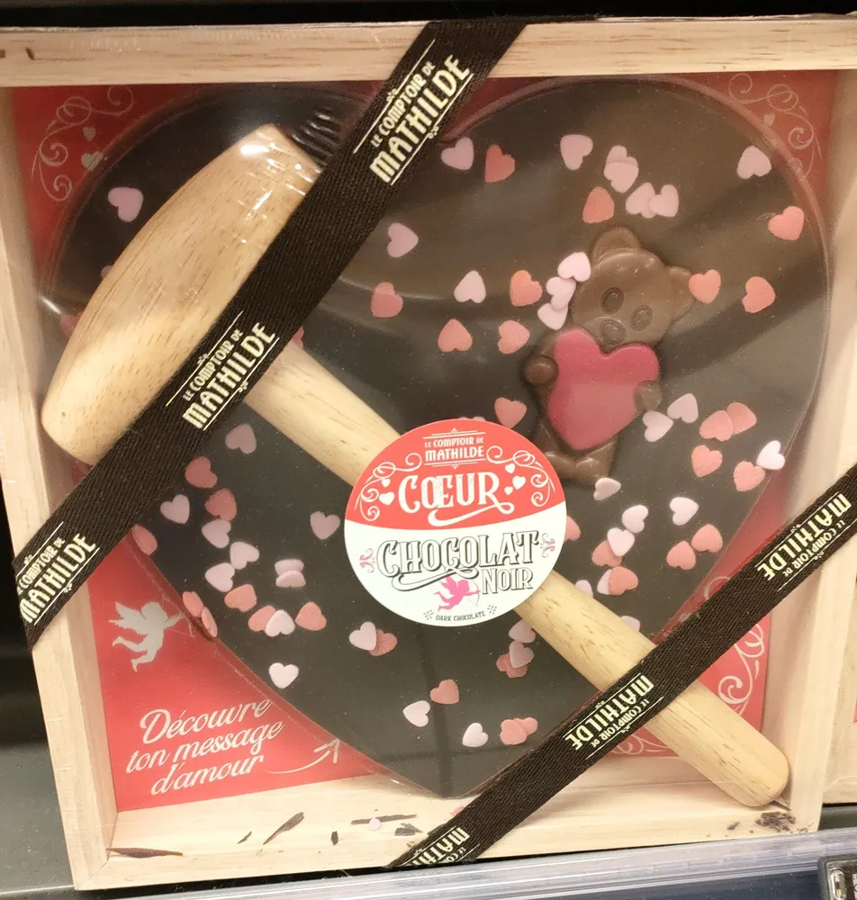 Coeur chocolat lait