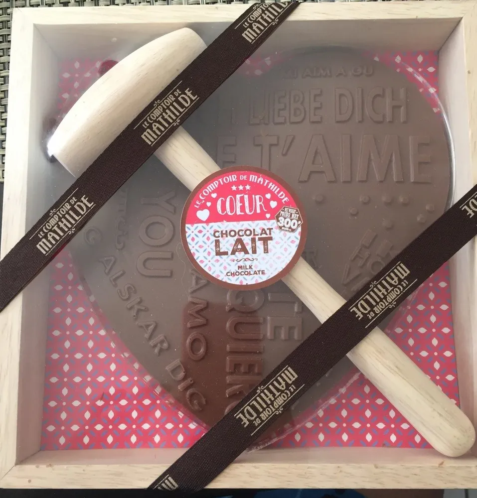 Coeur chocolat lait