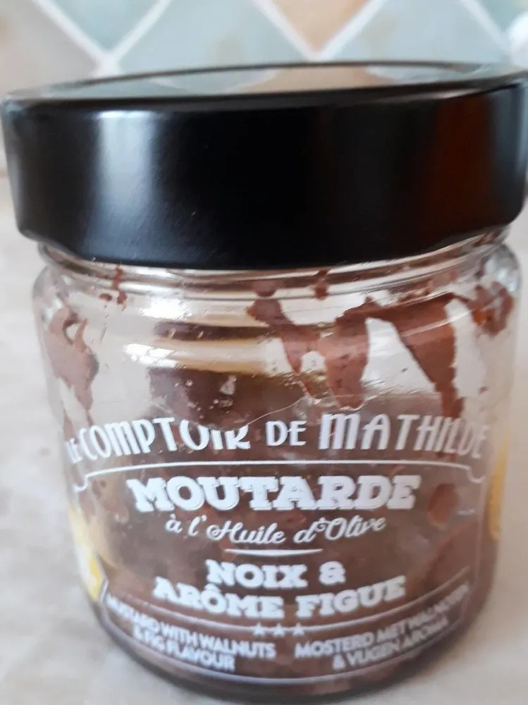 Moutarde noix & arome figue