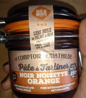 Pâte à Tartiner - Noir Noisette Orange