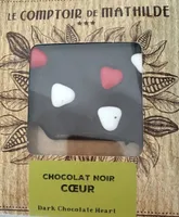 Chocolat noir coeur