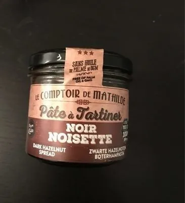 Pâte à tartiner noir noisette