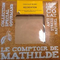 Chocolat blanc récréation