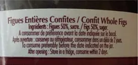 Figues entieres confites