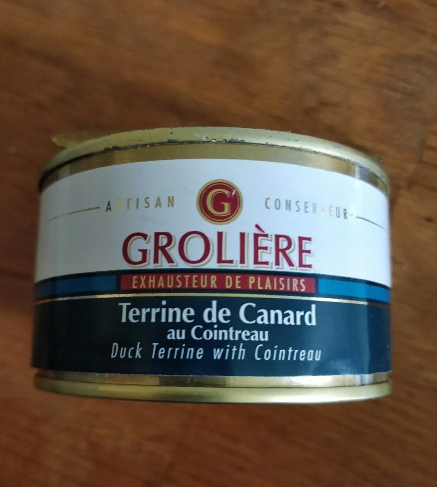 Terrine De Canard Au Cointreau