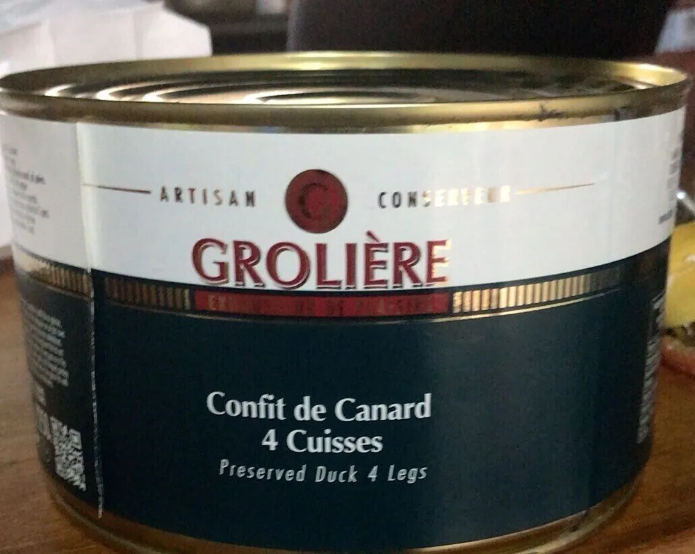 Confit de canard 4 cuisses