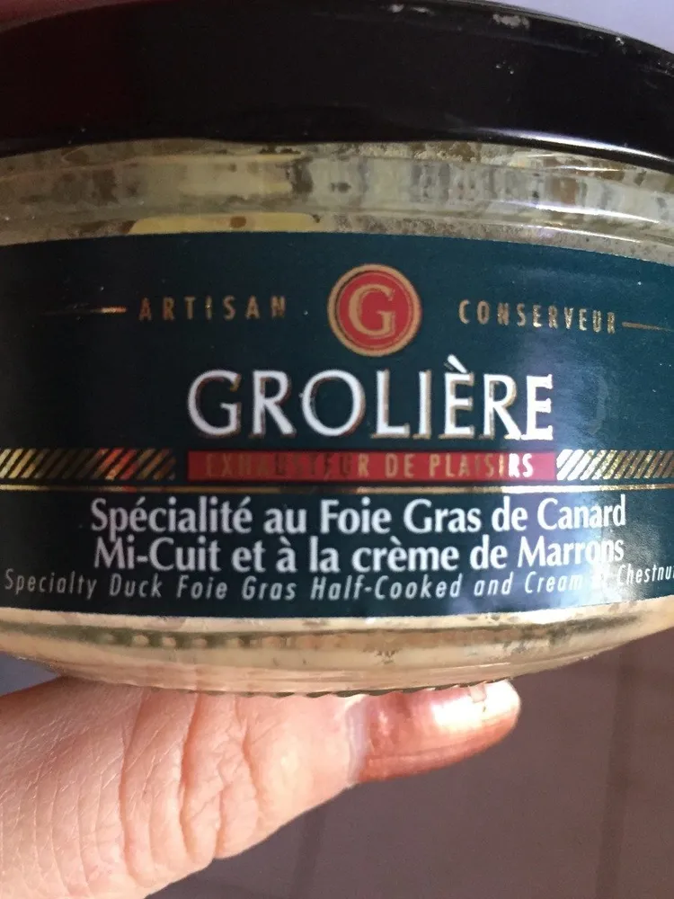 Specialité au foie gras de canard mi cuit