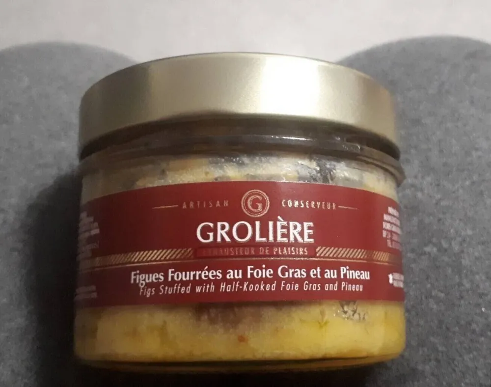 Figues fourrées au Foie gras et au pineau