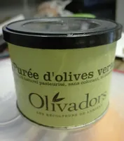 Purée d olives vertes