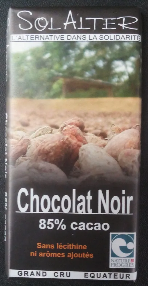Chocolat Noir 85% cacao