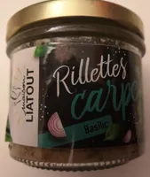 Rillette Carpe Basilic