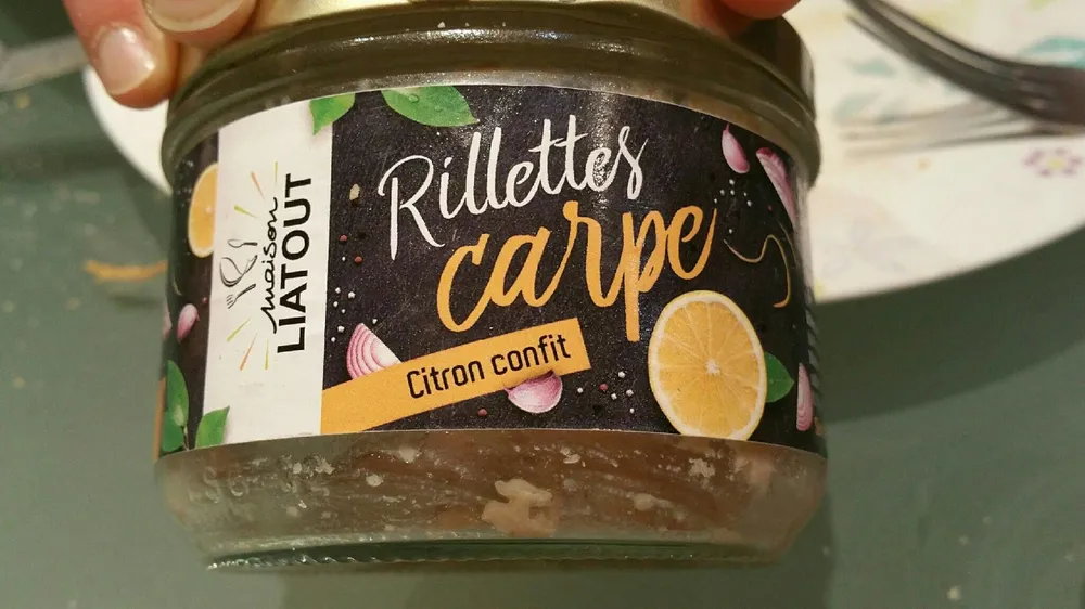 Rillettes de Carpe au citron