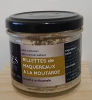 Rillettes maquereaux et moutarde