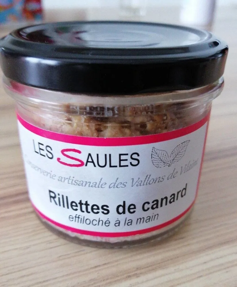 Rillettes de canard effiloché à la main