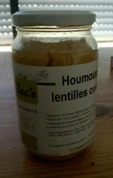 Houmous aux lentilles corail bio