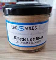 Rillettes de thon au piment d'Espelette