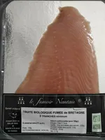 Truite  biologique fumée de Bretagne