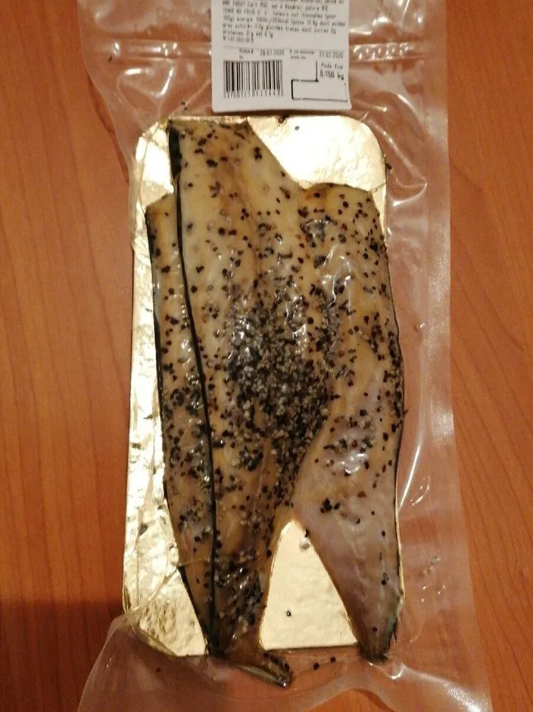 Maquereaux fumé au poivre