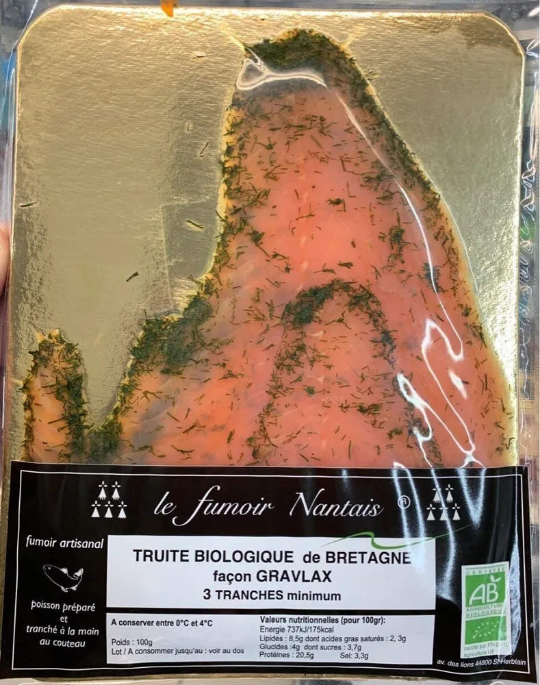 Truite biologique de Bretagne