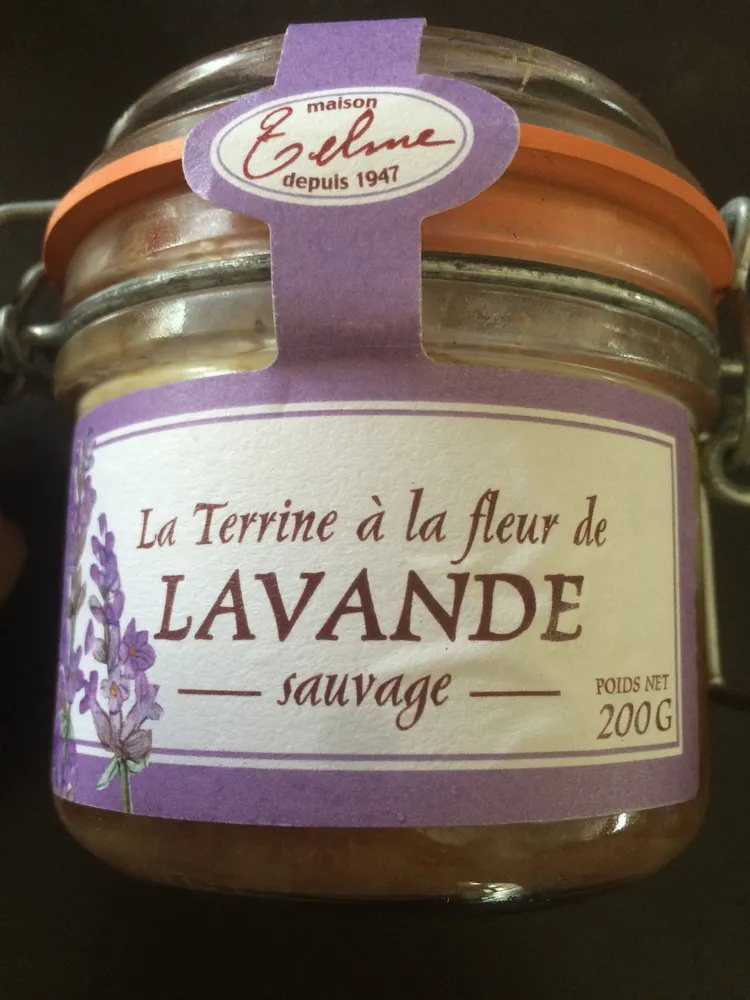 Terrine à la fleur de lavande sauvage