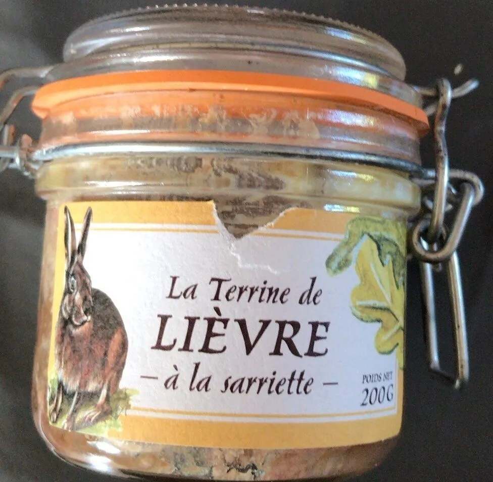 la terrine de LIEVRE à la sarriette
