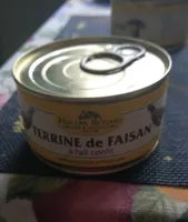 Terrine de faisan à l'ail confit