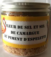 Fleur de sel de camargue au piment d'espelette