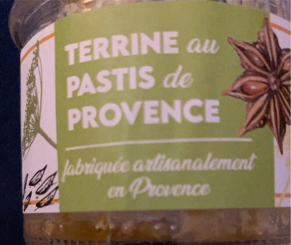 Terrine au pastis de provence