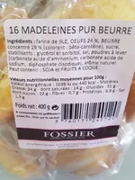 Madeleines pur beurre