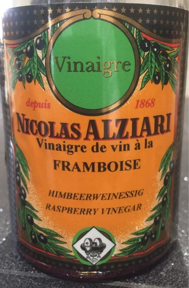 Vinaigre de vin à la framboise