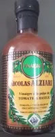 Vinaigre a la pulpe de tomate et basilic