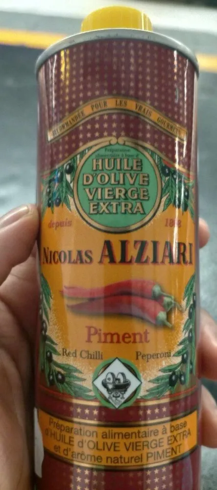Huile d'olive vierge extra piment