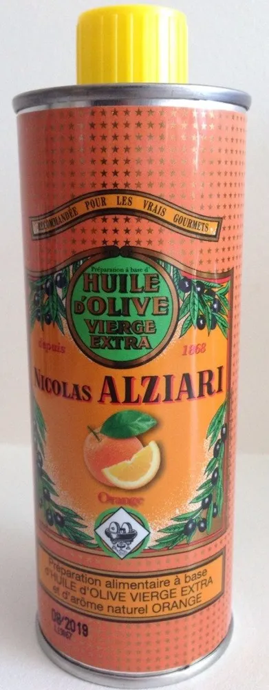 Huile d'Olive aromatisee a l'orange