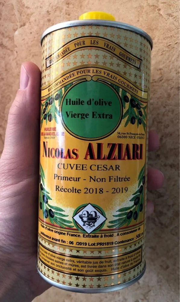Huile d'olive cuvée cesar