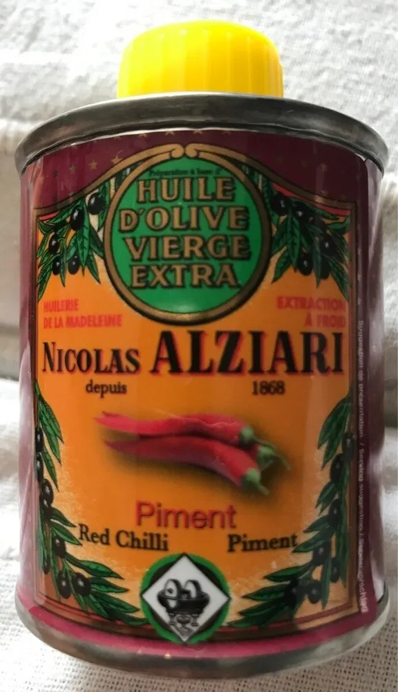 Huile d'olive vierge extra au piment