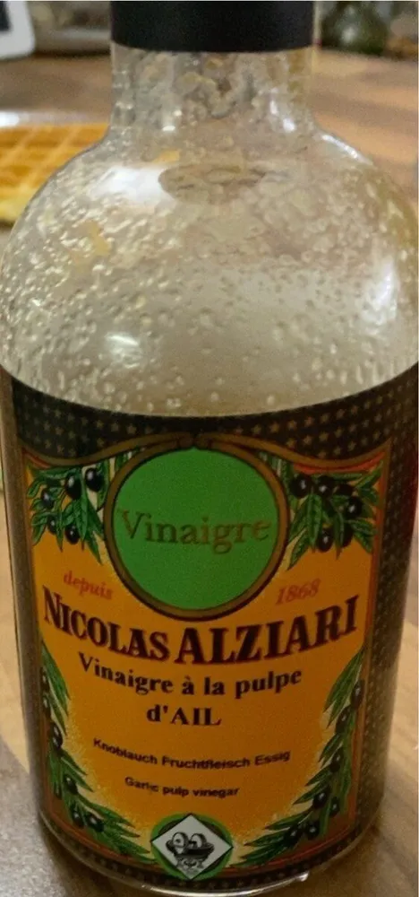 Vinaigre a la pulpe d ail