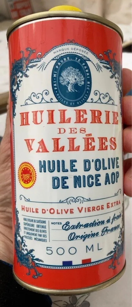 Huile d’Olive de Nice AOP