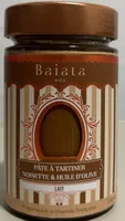 Pâte à tartiner noisette & huile d’olive
