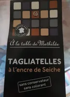 Tagliatelle à l'encre de seiche